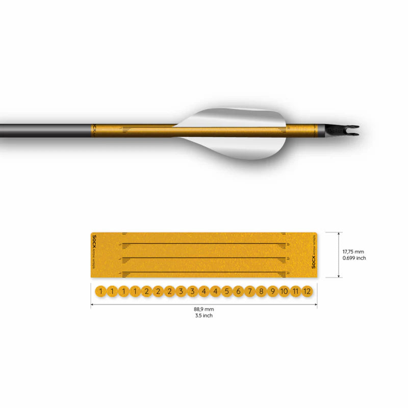 Socx Wrap for Easton ACE - Solid Retro Reflective