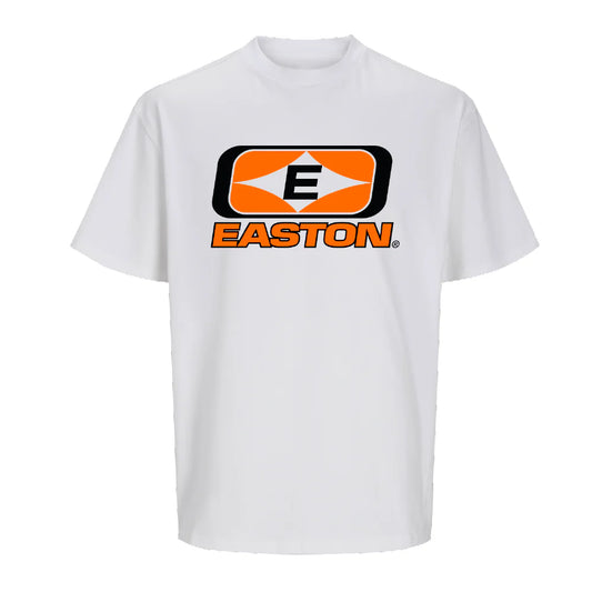 Easton T-Shirt - Diamond E Logo - White