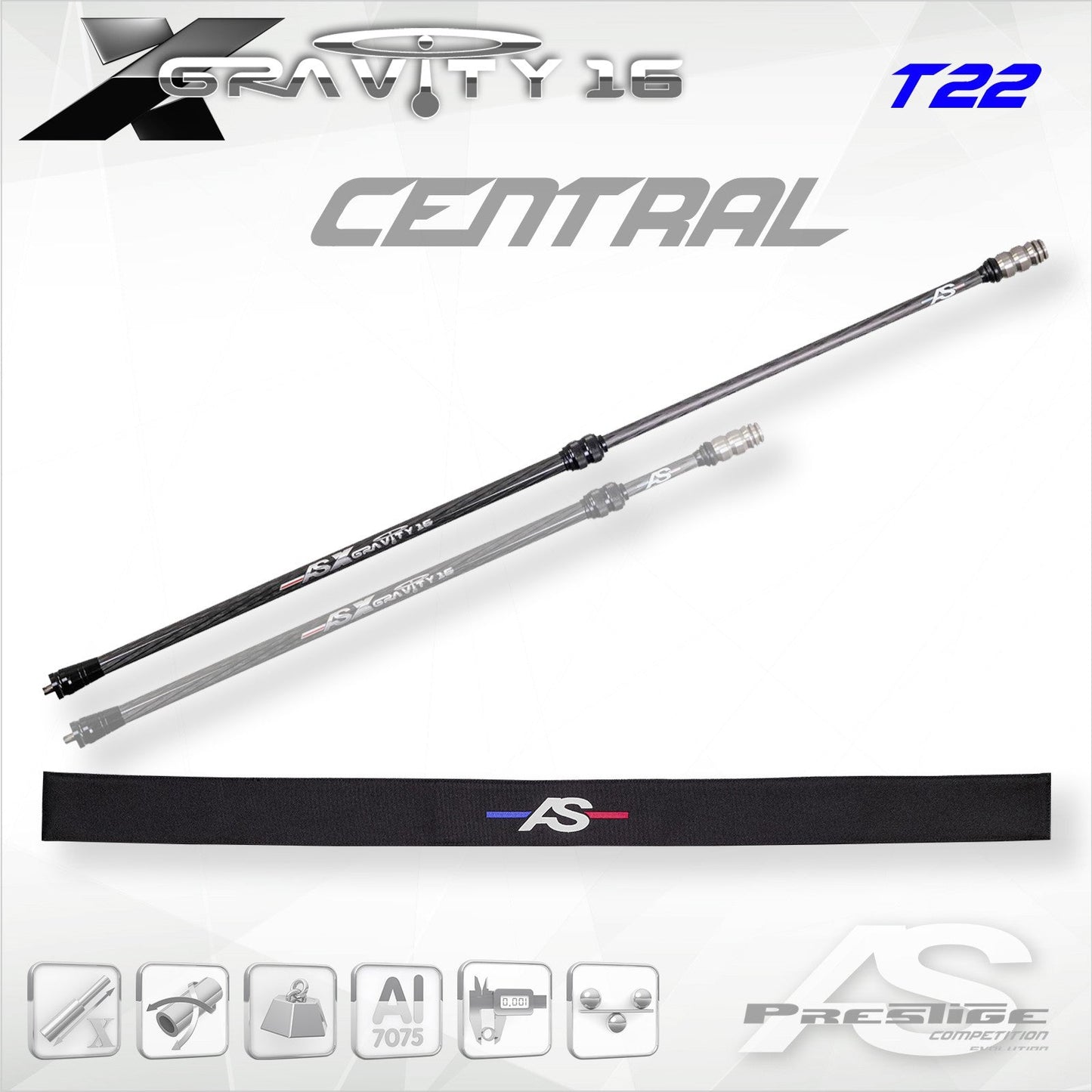 Arc Systeme Telescopic Central X Gravity 16