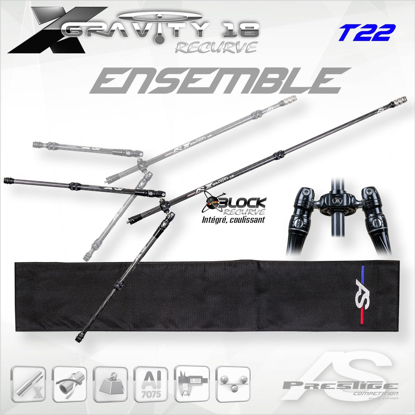 Arc Systeme Telescopic KIT X Gravity 18 Recurve