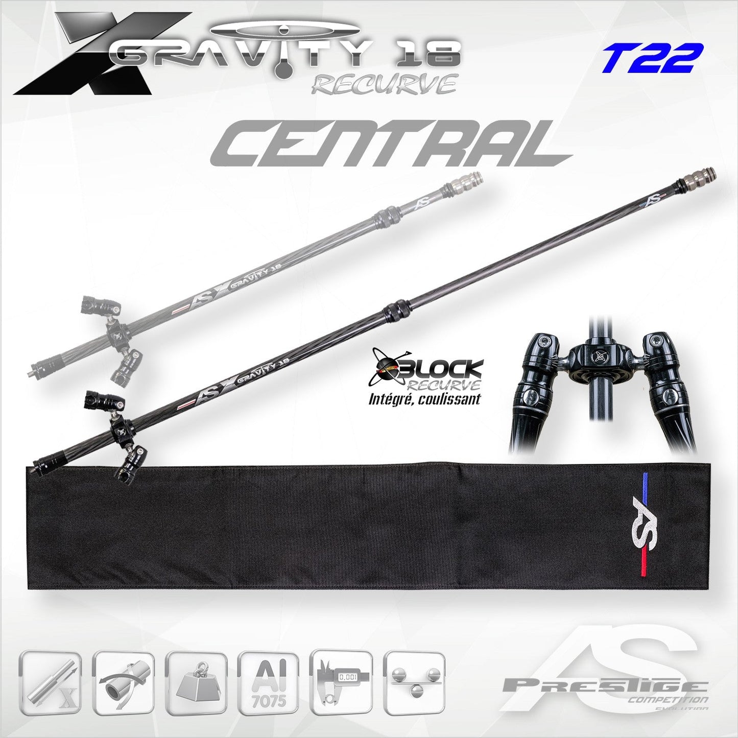 Arc Systeme Telescopic Central X Gravity 18 Recurve
