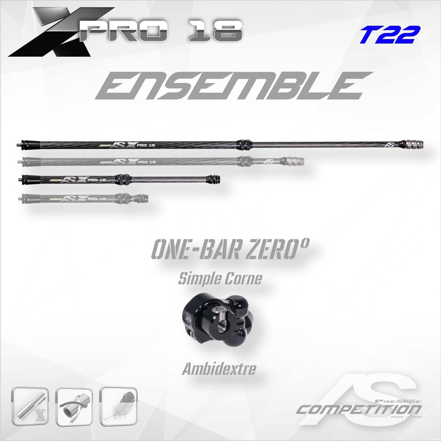 Arc Systeme Telescopic KIT X PRO 18 Zero