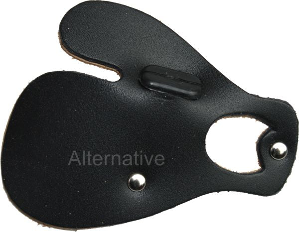 Gompy Leather Tab with Finger Spacer (TB-2)