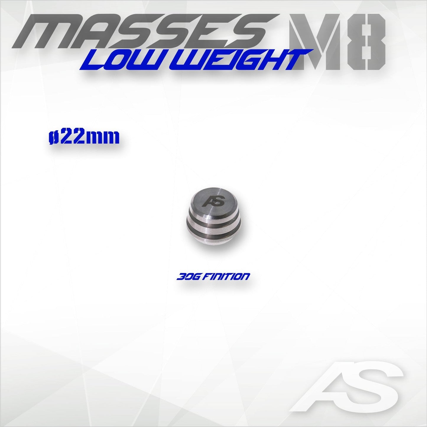 Arc Systeme Pulse WEIGHT LW 22mm FINITION 1AS 30