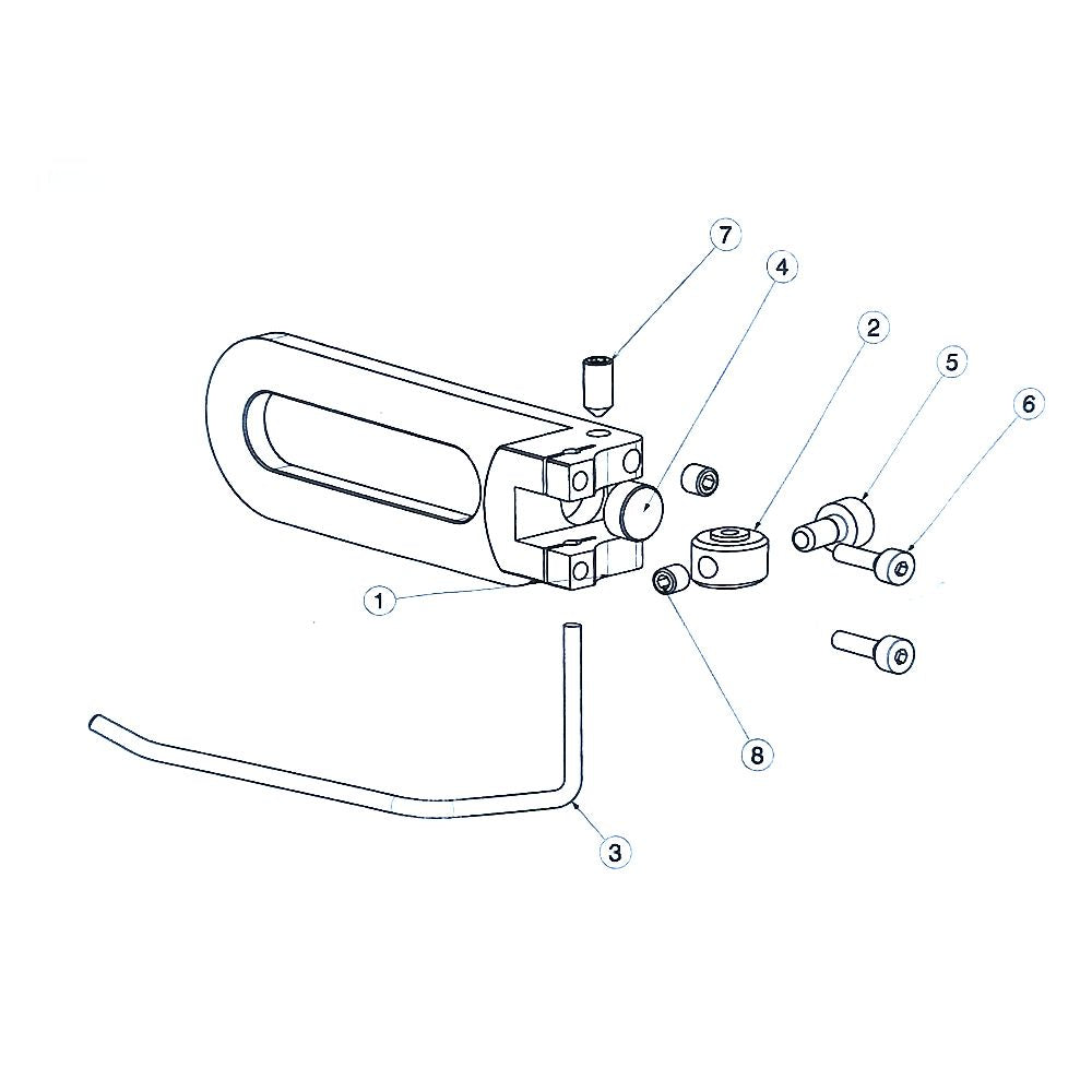Spigarelli Z/T SCREW - (No.6) - M2x8 Silver