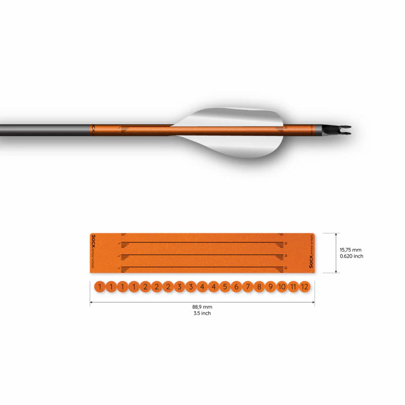 Socx Wrap for Easton X10 - Solid Retro Reflective