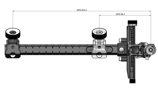 Shibuya Ultima Compound Sight CPX IV 400-9