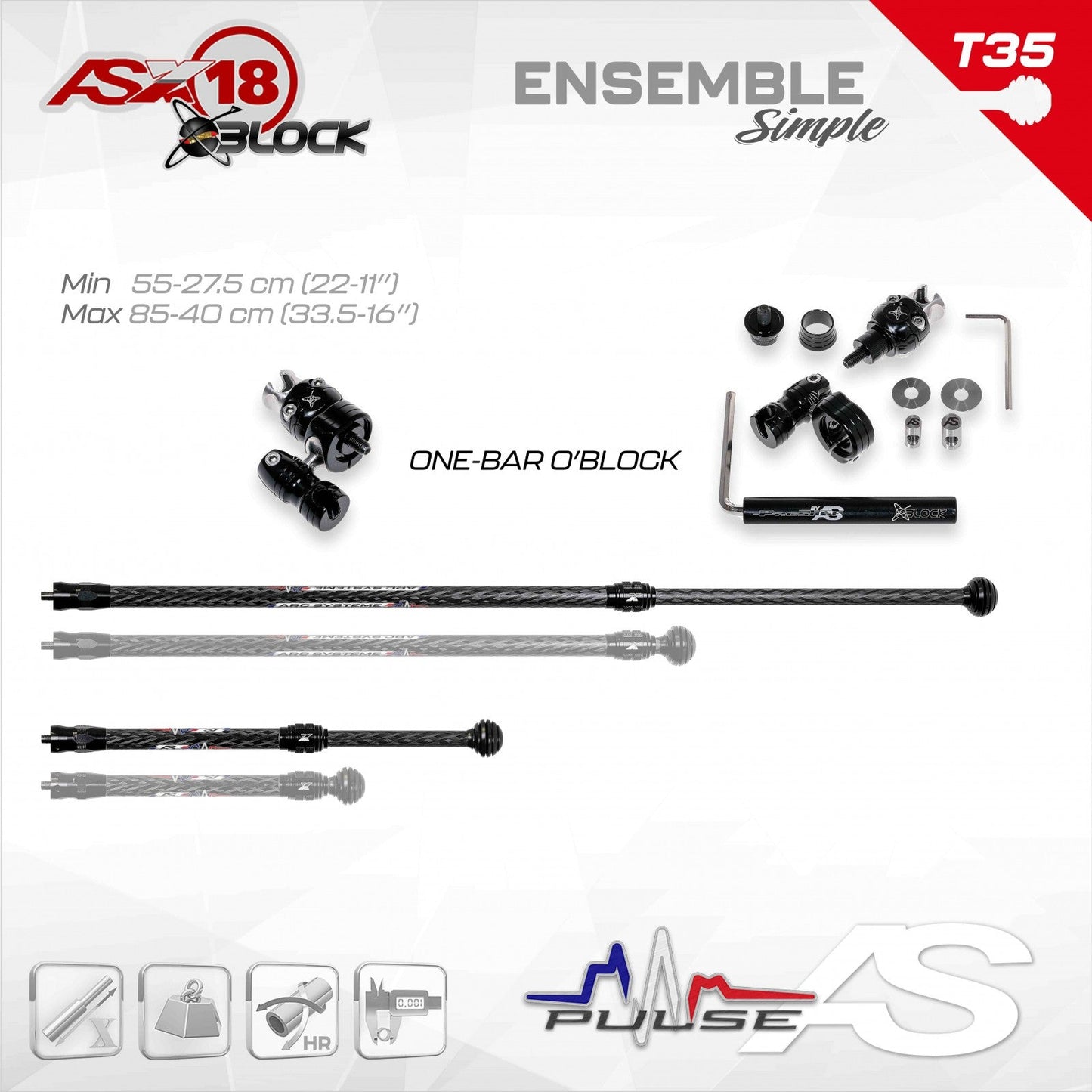 Arc Systeme Pulse AS X18 OBLOCK Kit