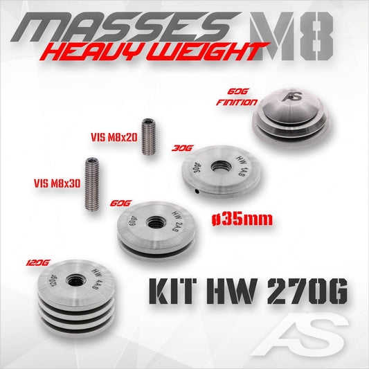 Arc Systeme Weight Kit - HW 35mm - 270g M8