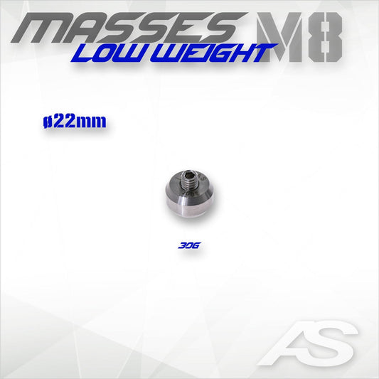 Arc Systeme Weight - LW1 22mm - 30g M8