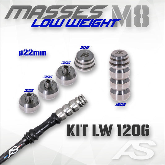 Arc Systeme Weight Kit - LW 22mm - 120g M8