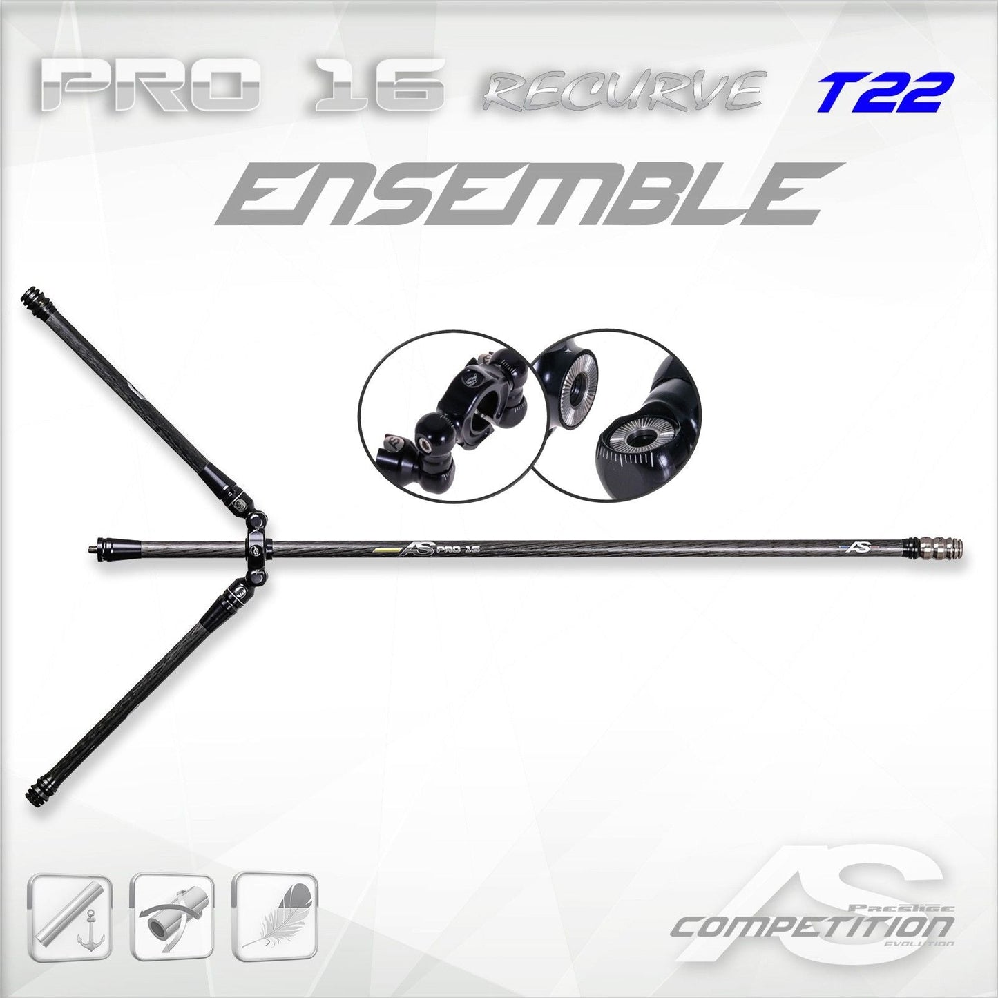 Arc Systeme KIT PRO 16 Recurve T22