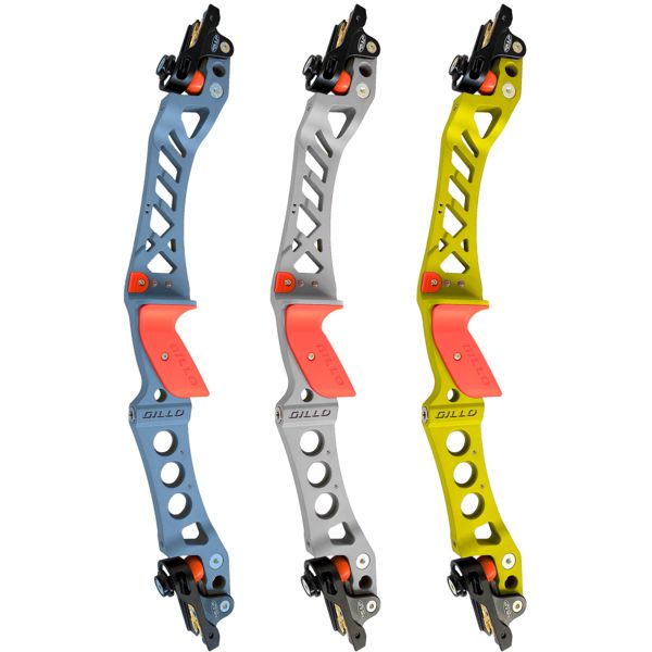 Gillo B-GRADE - GX-2 25in Cerakote ILF riser - RH Black/Yellow - SALE