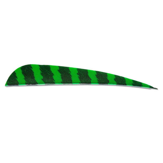 Skylon Feathers 4in RW - Round - Barred (pk/24)